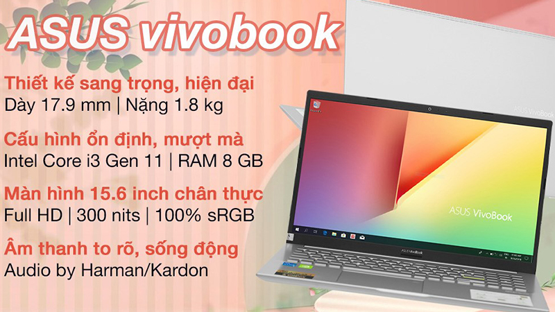 Asus VivoBook A515EA i3 (BN1624W)